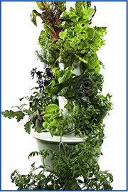 Used Tower 11-Pot (44 plant ports)